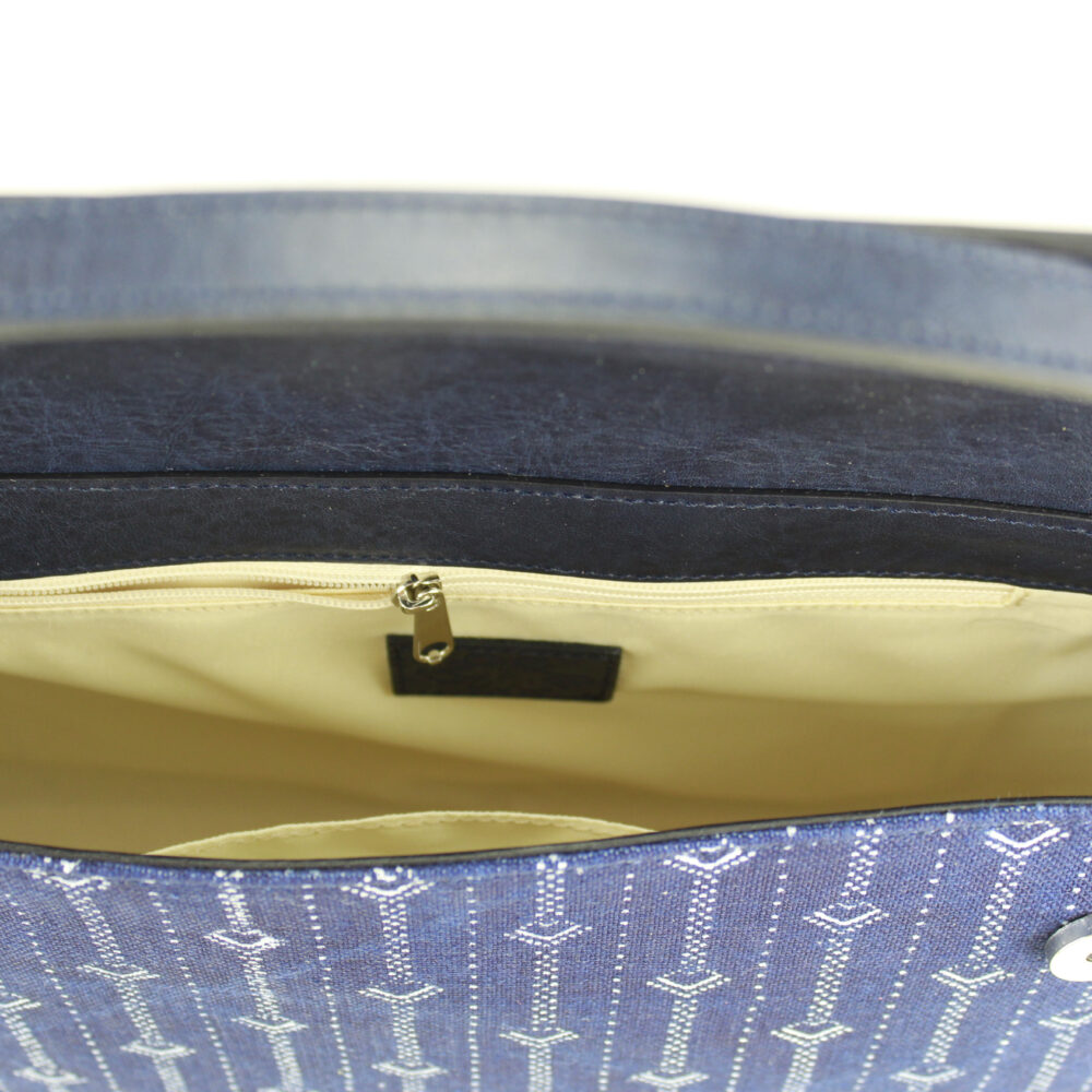 Dilians Blaudruck Handtasche Gabi D2506 – Bild 4