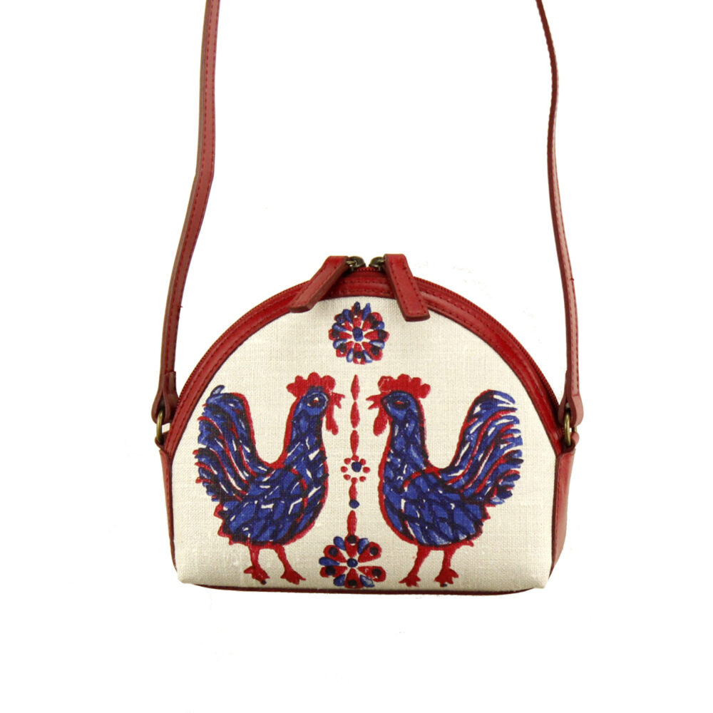 Dilians Blaudruck kleine Dirndl Umhängetasche "Julia" F3202